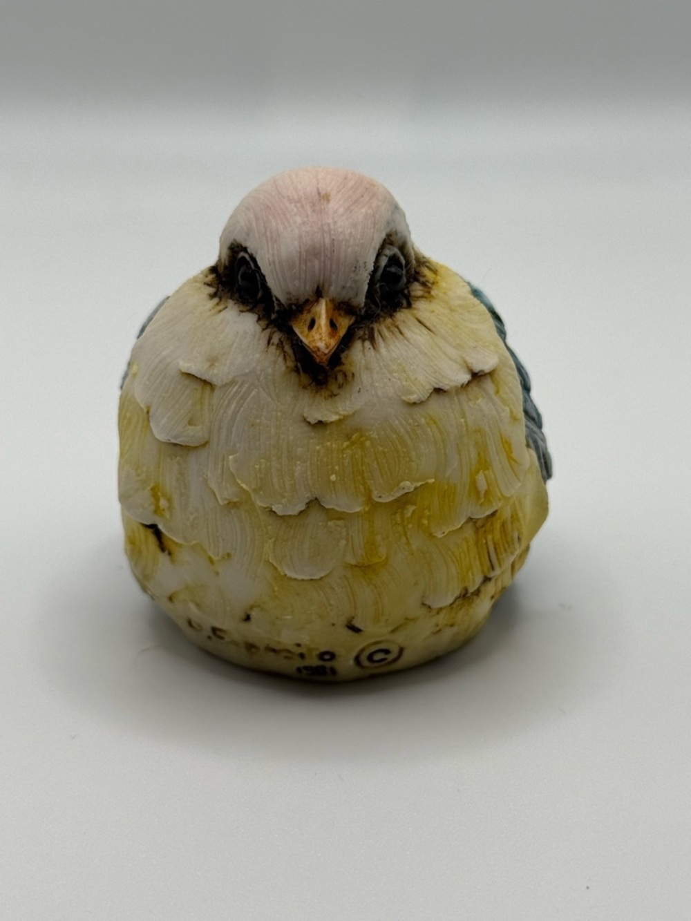 Artefice Ottanta Baby Bluebird Resin Collectible Figurine Made In Italy - Picture 3 of 8